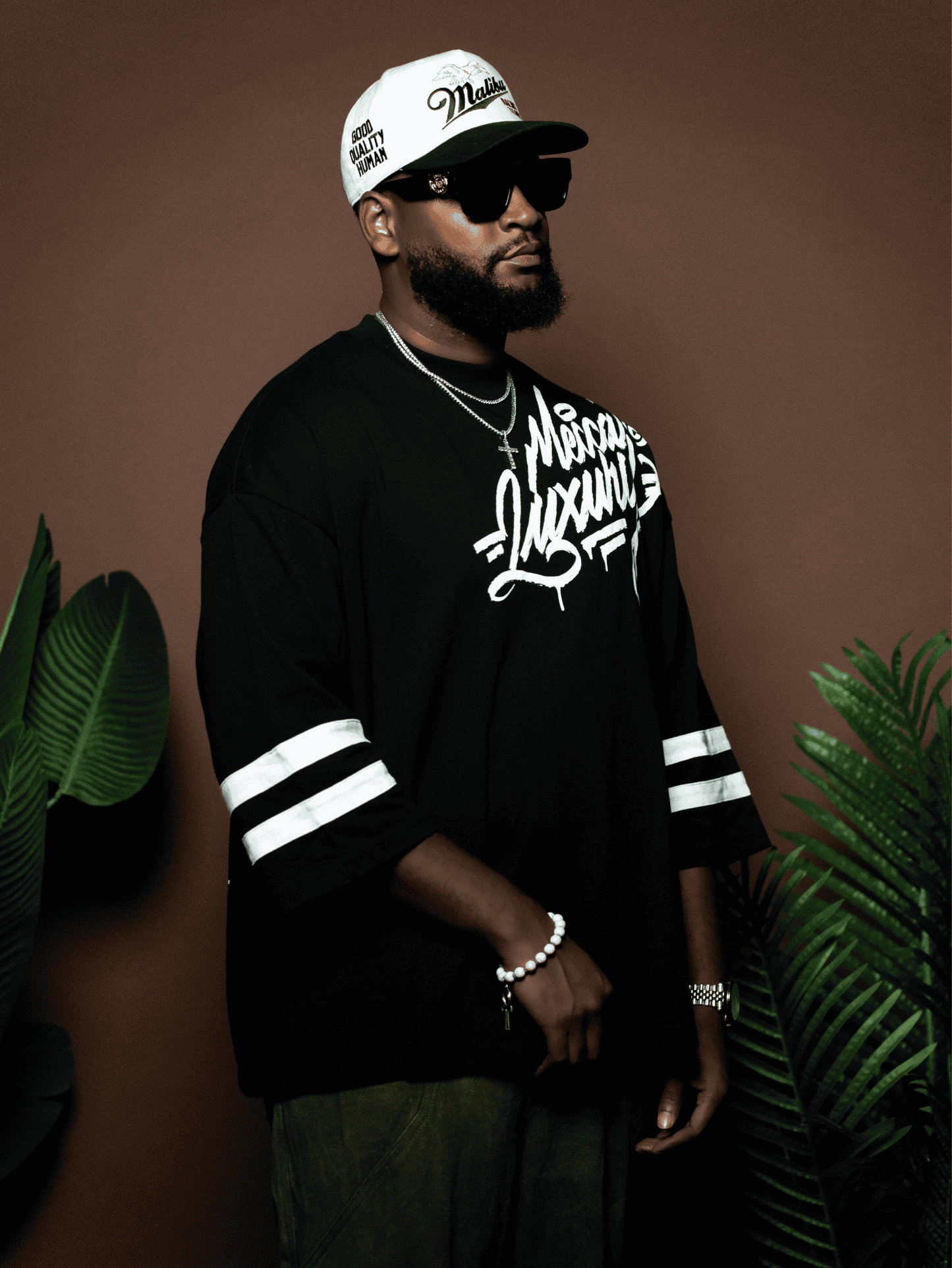 Graphic 3/4 Sleeve T-shirt